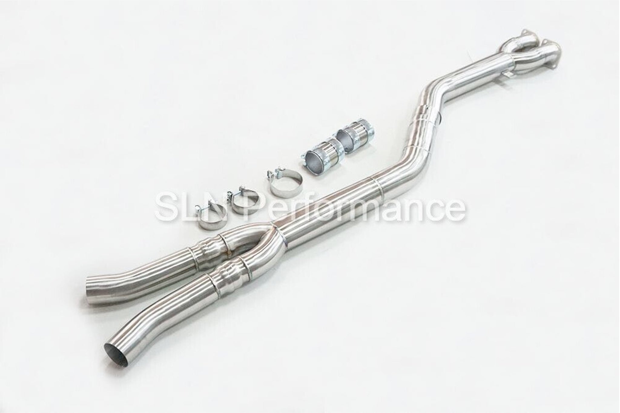 SLN S58 Single Mid Pipe - BMW F97 X3M | F98 X3M PRE LCI - Evolve Automotive